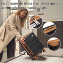 Kit de Viaje IMIOMO – 3 Piezas: Valija 20” + Bolsa de Lona + Neceser