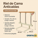 BARANDAS DE PROTECCIÓN PARA CAMA (ADULTOS Y NIÑOS)