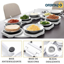 Bandeja Giratoria Extensible 360° para Mesa – Diseño Inteligente y Funcional