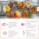 Bandeja Giratoria Extensible 360° para Mesa – Diseño Inteligente y Funcional